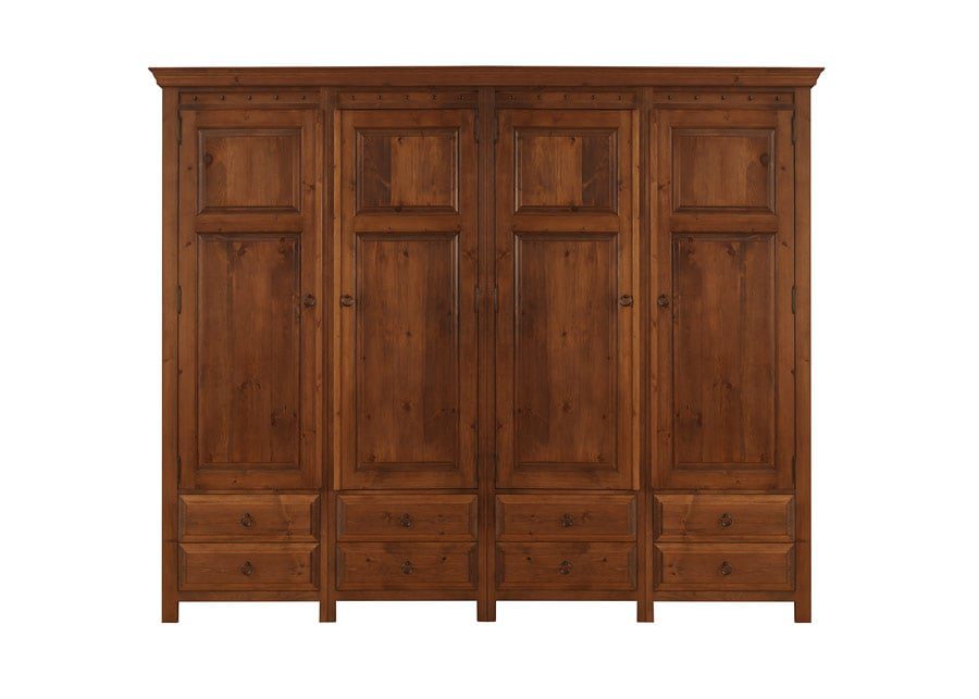 Door Wardrobe with Drawers