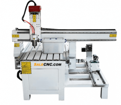 CNC Router Milling รุ่น aXJ6090-LXR  & Extended Rotary