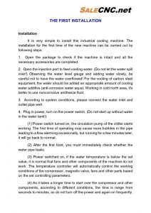 manual CHILLER WATER COOLING model JL 5000 5200 page 0007