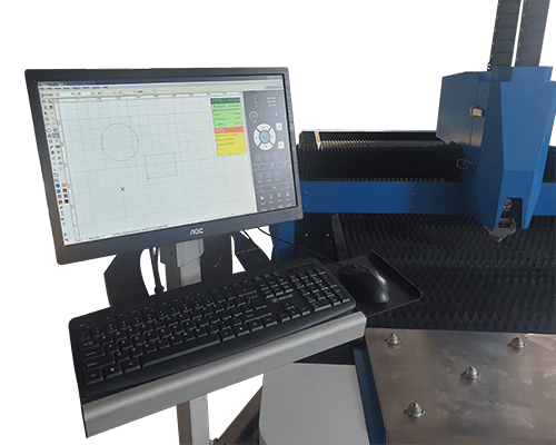 monitor fiber laser