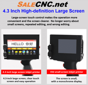 Handheld inkjet printer 1
