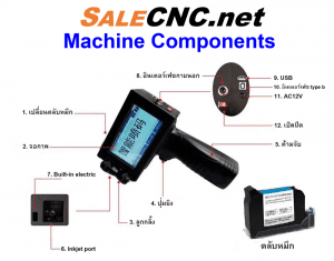 Handheld inkjet printer 8