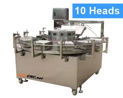 Automatic Egg Roll Making Machine เครื่องทำทองม้วน ระบบอัตโนมัติ 10 หัวคู่