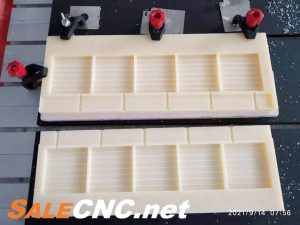 ทีมช่างเทคนิคออกแบบและผลิตโมล์ด หมูปลาร้า โดยเครื่องเร้าเตอร์ Router XJ 1325 6