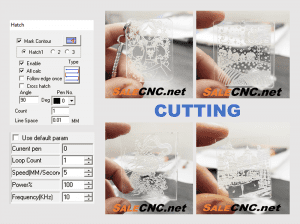 ตัวอย่าง cnc marking co2 30w 8