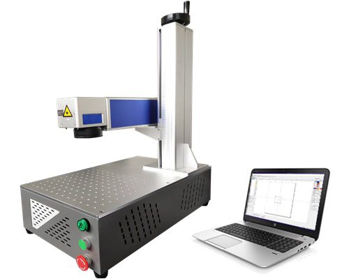 เครื่องเลเซอร์มาร์คกิ้ง 50W Fiber Laser Engrave 500x400 1