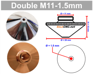 Double M11 1.5mm