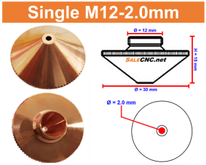 Single M12 2.0mm