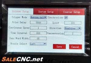หน้าจอสัมผัส เครื่องพิมพ์วันที่ผลิต วันหมดอายุ Handheld inkjet printer 4