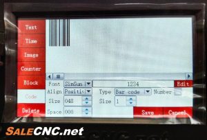 หน้าจอสัมผัส เครื่องพิมพ์วันที่ผลิต วันหมดอายุ Handheld inkjet printer 6