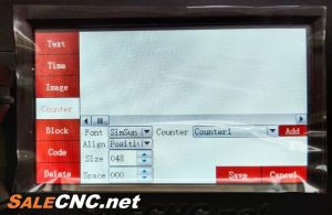 หน้าจอสัมผัส เครื่องพิมพ์วันที่ผลิต วันหมดอายุ Handheld inkjet printer 8