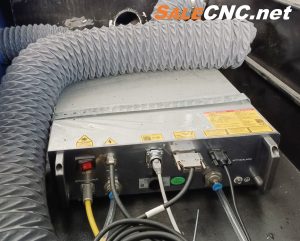 CNC Fiber Laser 3in1 1000W มีระบบดูดควัน ขณะตัดงาน ในสถานที่ปิด