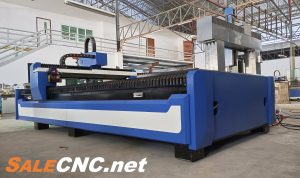 CNC Fiber Laser 3in1 1000W โครงสร้างของตัวเครื่อง Machine Structure 2