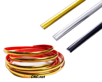 Beautiful gold Width 8mm Length 10M